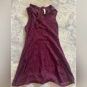 Lace mini dress